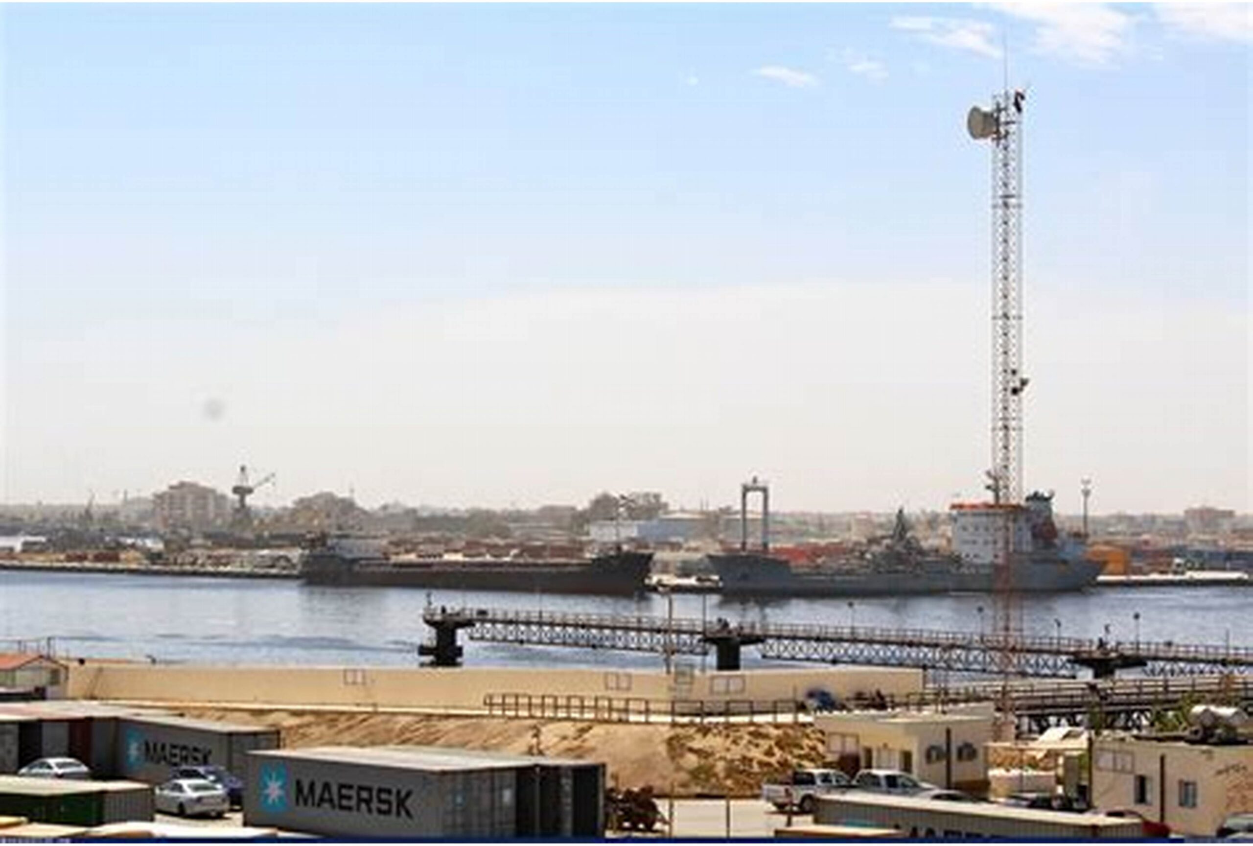 port de Benghazi Libye