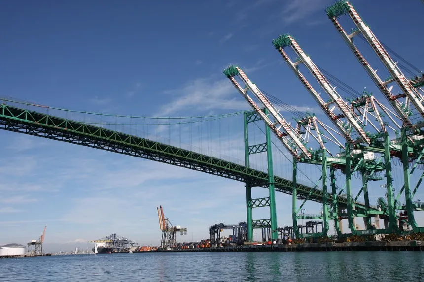 Expansion des Infrastructures au Port de Los Angeles