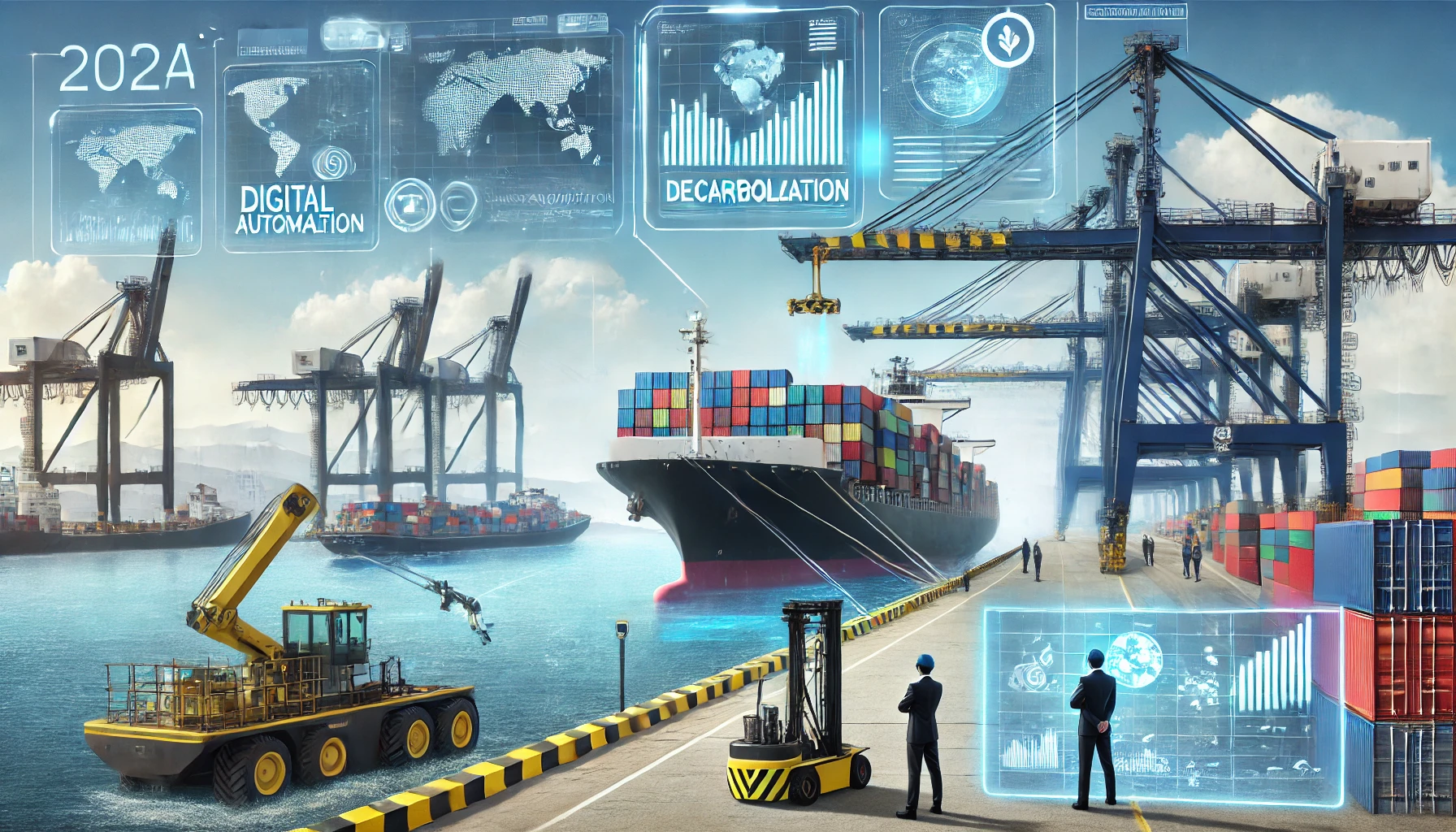 L'industrie maritime en 2024 sera une année charnière, marquée par des bouleversements technologiques, des défis