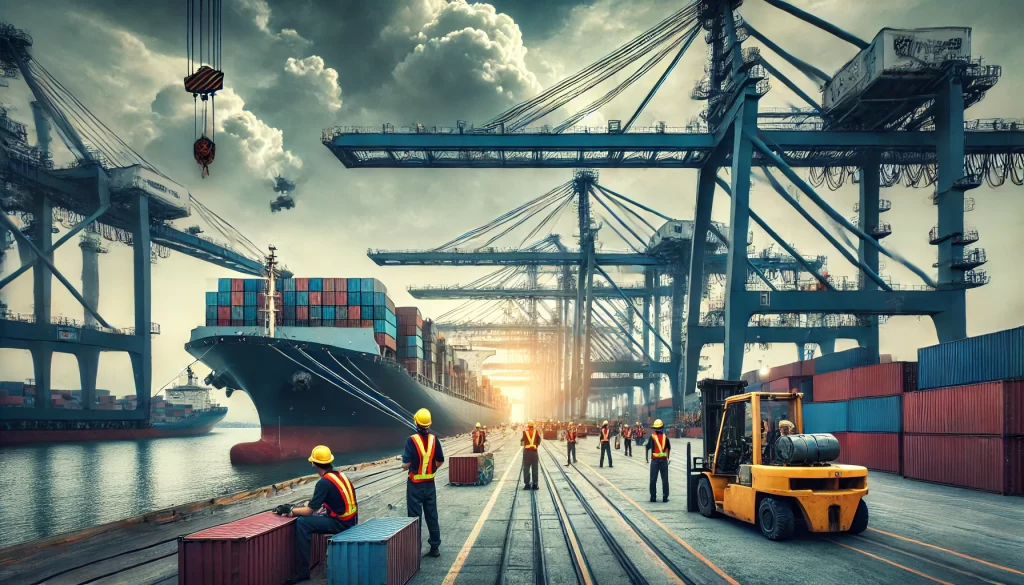 Salaires des Dockers : Enjeux et Défis de la Grève Historique de 2024