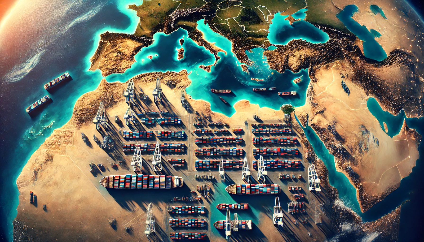 les terminaux de conteneurs en Afrique du Nord : Tendances du Marché, Impact Économique, Infrastructures et Perspectives d'Avenir